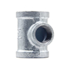 T riduttore con filettatura femmina standard zincato BS/NPT per sistema antincendio a gas
