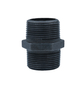 BSP Black Smeedable Yster Hex Nipple Equal – Fig. 280, PN25, UL/FM Goedgekeur