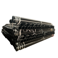 Окрашенная в черный цвет пожарная труба