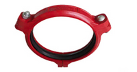 Acoplamiento ranurado flexible de alta resistencia | Aprobado por UL/FM | Hierro d&uacute;ctil (ASTM A536) | EPDM/NBR | DN25–DN300 (1″–12″)