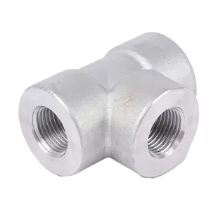 Classe 3000 6000 T de a&ccedil;o forjado A105 F304 F316 Encaixe de tubo de alta press&atilde;o com rosca de solda de soquete para prote&ccedil;&atilde;o contra inc&ecirc;ndio e tubula&ccedil;&atilde;o industrial