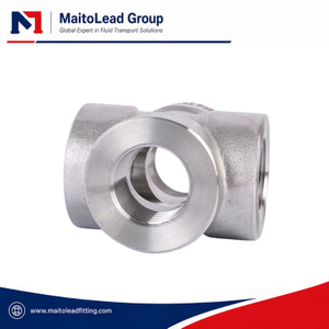 اتصالات لوله فشار بالا جوشکاری جوشکاری شده کلاس 3000 6000 صلیب A105 F304 F316 برای اطفاء حریق گاز و خط لوله صنعتی